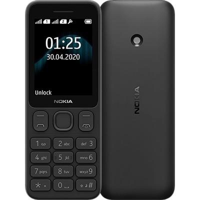 Мобільний телефон NOKIA 125 Dual SIM Black (16GMNB01A17) Мобільний телефон NOKIA 125 Dual SIM Black (16GMNB01A17)