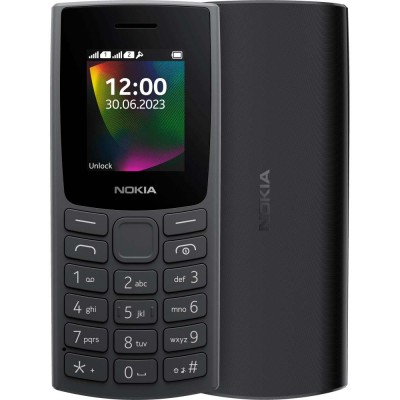 Мобільний телефон NOKIA 106 TA-1564 DS Charcoal Мобільний телефон NOKIA 106 TA-1564 DS Charcoal