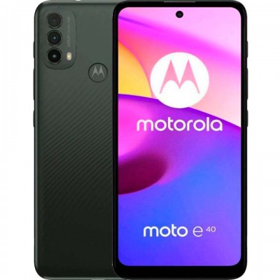 Motorola E40 4/64GB Dual Sim Carbon Gray