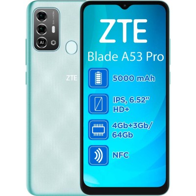 ZTE Blade A53 Pro 4/64GB Dual Sim Green (993078)