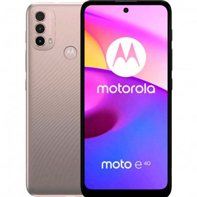 Motorola E40 4/64GB Dual Sim Pink Clay
