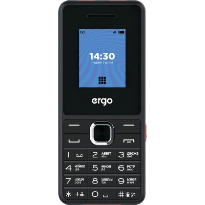 Мобільний телефон ERGO E181 Dual Sim Black