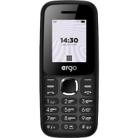 Мобільний телефон ERGO B184 Dual Sim Black Мобільний телефон ERGO B184 Dual Sim Black