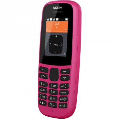 Мобільний телефон NOKIA 105 Single Sim 2019 Pink (16KIGP01A13)