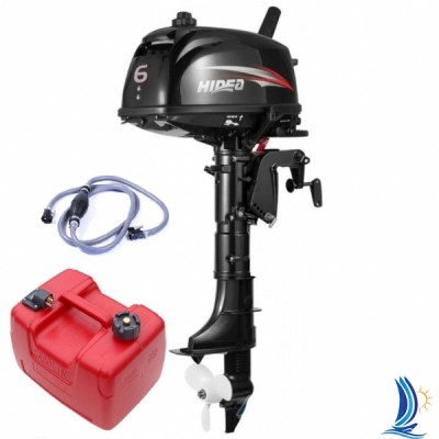 Лодочный мотор Хайди (Hidea) HD6FHS + бак 12 л Лодочный мотор Хайди (Hidea) HD6FHS + бак 12 л