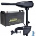 Лодочный электромотор Fisher 26 аккумулятор Gel 80Ah