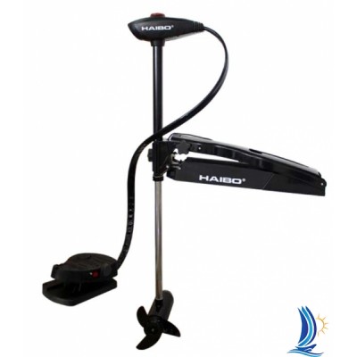 Лодочный электромотор носовой Haibo WFT 54DG солёная вода (black)