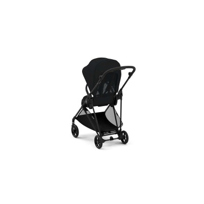 Коляска Cybex Melio Carbon Moon Black (з бампером) (522002639) Коляска Cybex Melio Carbon Moon Black (з бампером) (522002639)
