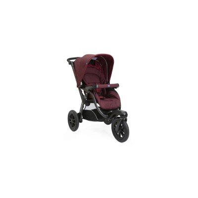 Коляска Chicco 3 в 1 Trio Activ3 вишньова (79270.82)