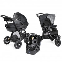Коляска Chicco 3 в 1 Trio Active3 Top Чорна (79270.51) Коляска Chicco 3 в 1 Trio Active3 Top Чорна (79270.51)