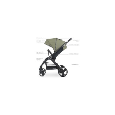 Коляска El Camino Dynamic PRO (ME 1053N khaki) Коляска El Camino Dynamic PRO (ME 1053N khaki)
