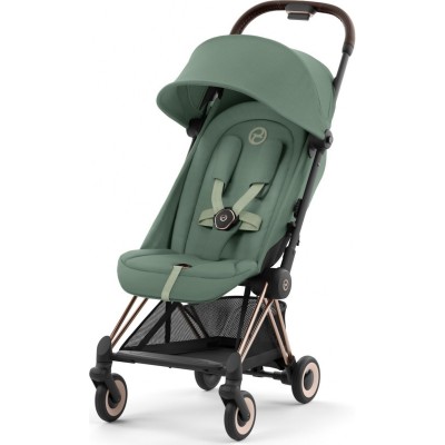 Коляска Cybex Coya Rosegold Leaf Green (522004285) Коляска Cybex Coya Rosegold Leaf Green (522004285)