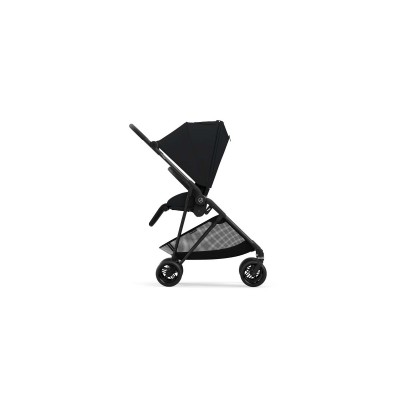 Коляска Cybex Melio Carbon Moon Black (з бампером) (522002639) Коляска Cybex Melio Carbon Moon Black (з бампером) (522002639)