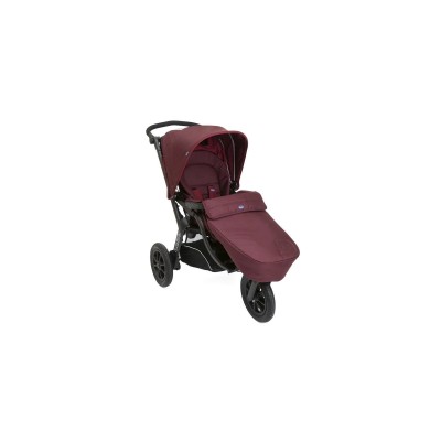 Коляска Chicco 3 в 1 Trio Activ3 вишньова (79270.82)