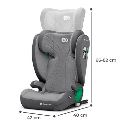 Автокрісло Kinderkraft Junior Fix 2 i-Size Rocket Grey (KCJUFI20GRY0000) (5902533921577) Автокрісло Kinderkraft Junior Fix 2 i-Size Rocket Grey (KCJUFI20GRY0000) (5902533921577)