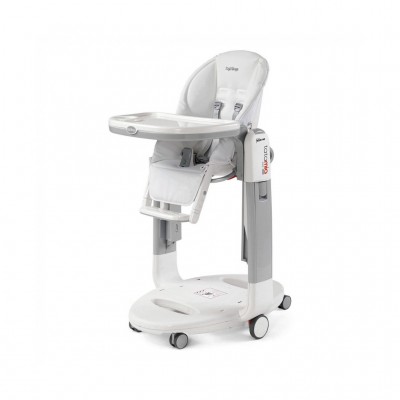 Стілець для годування Peg-Perego Tatamia Follow Me Ice, білий (IH02000001BL00) Стілець для годування Peg-Perego Tatamia Follow Me Ice, білий (IH02000001BL00)