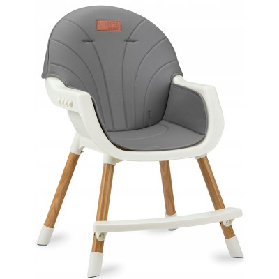 Стілець для годування MoMi Flovi dark grey (KRKA00020) Стілець для годування MoMi Flovi dark grey (KRKA00020)