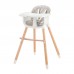 Стілець для годування Kinderkraft Sienna Gray (5902533915125)
