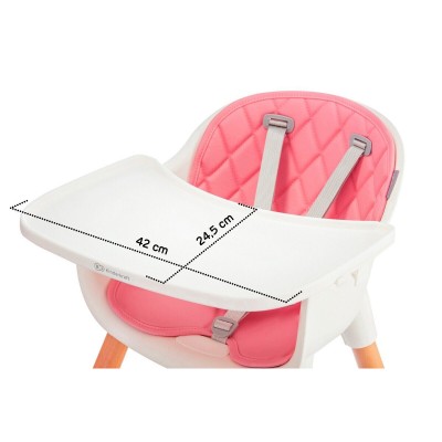 Стілець для годування Kinderkraft Sienna Pink (5902533915132) Стілець для годування Kinderkraft Sienna Pink (5902533915132)