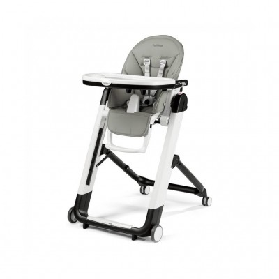 Стілець для годування Peg-Perego Tatamia Follow Me Ice, сірий (IH02000001BL73) Стілець для годування Peg-Perego Tatamia Follow Me Ice, сірий (IH02000001BL73)