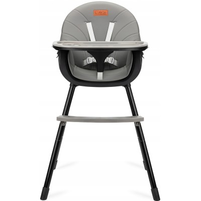 Стілець для годування MoMi JUA Flovi black (KRKA00018) Стілець для годування MoMi JUA Flovi black (KRKA00018)