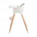 Стілець для годування Kinderkraft Sienna Gray (5902533915125)
