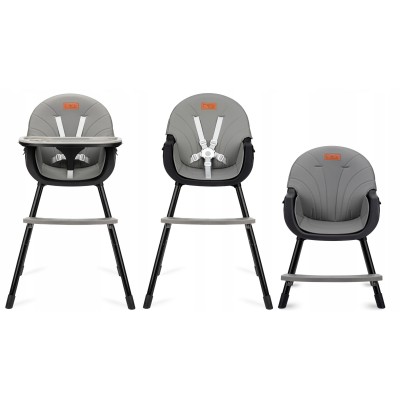 Стілець для годування MoMi JUA Flovi black (KRKA00018) Стілець для годування MoMi JUA Flovi black (KRKA00018)