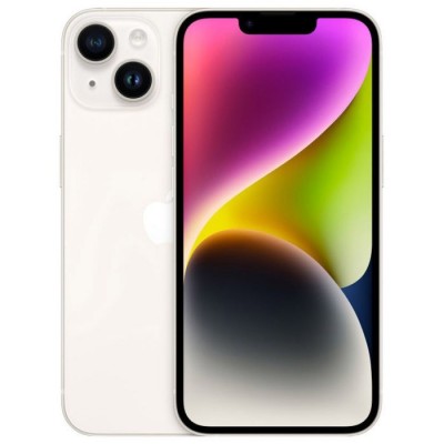 Мобільний телефон Apple iPhone 14 256GB Starlight (MPW43) Мобільний телефон Apple iPhone 14 256GB Starlight (MPW43)